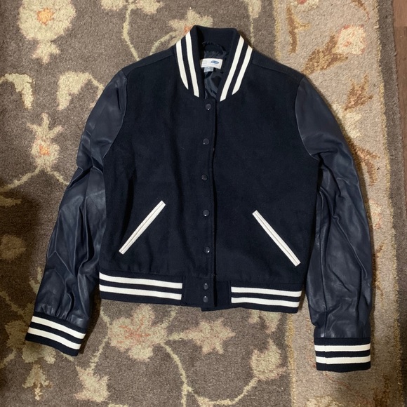 old navy varsity jacket